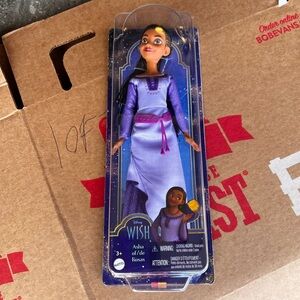 Disney Wish Asha Doll in Purple Attire